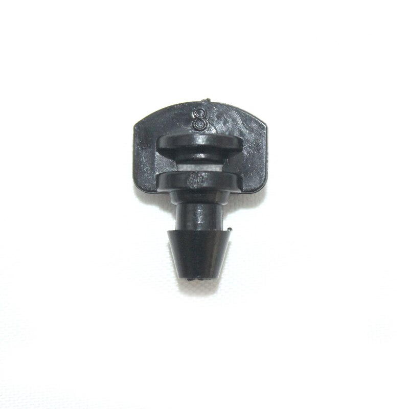 NuoNuoWell 50x Nozzles Micro Water Jet Spray 360 Degree Cooling System Hydroponics Garden Lawn Irrigation Refraction Sprinkler: Red