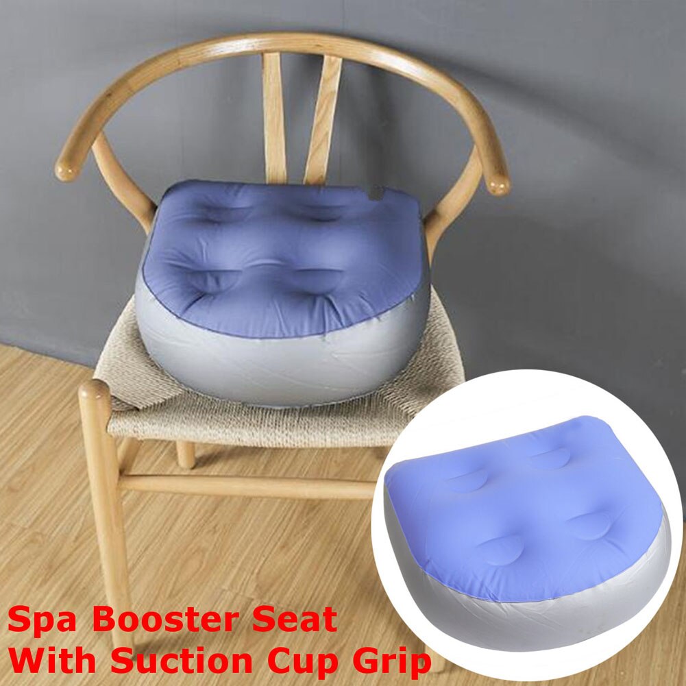 Booster sæde badekar spa pude oppustelig pad til voksne børn  dc112