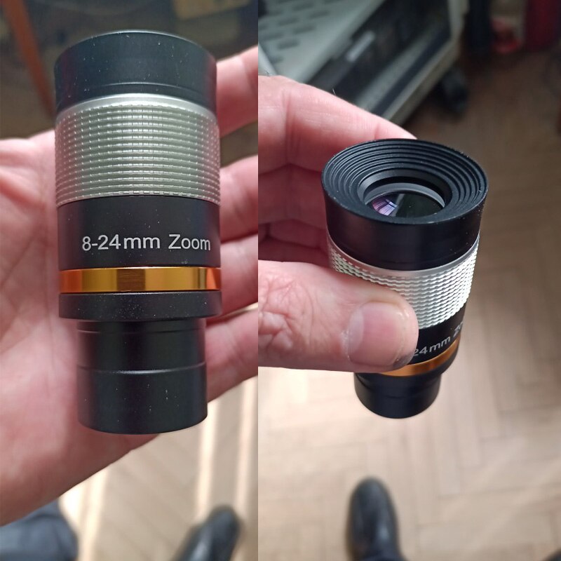 8-24mm Zoom Eyepiece Optic Telescope Lens for Star Watching Astronomical Use Photo Studio Convenient Telescope