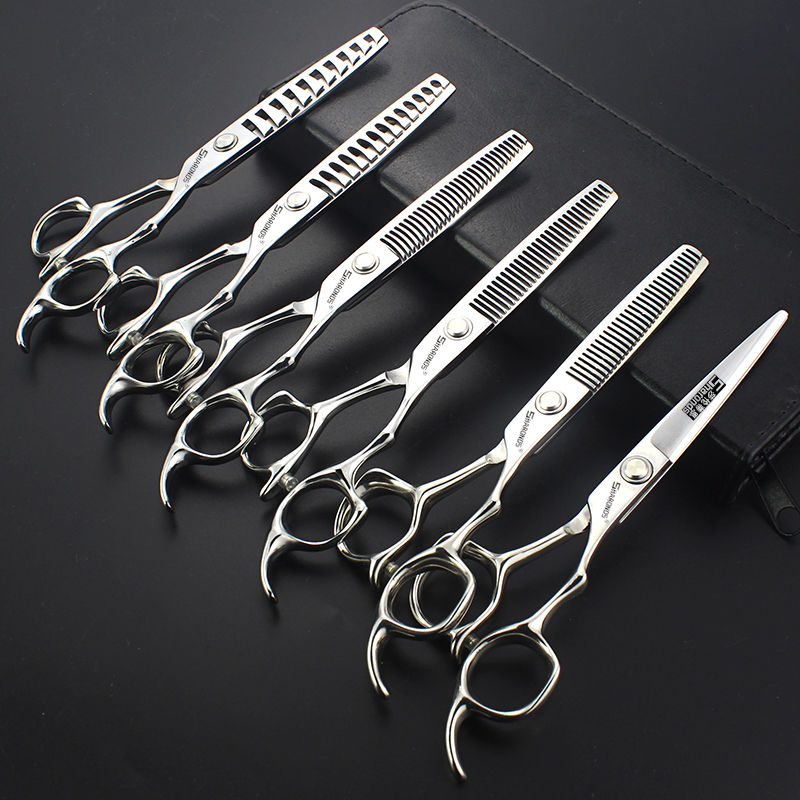 6-Inch Haarknipper, Platte Schaar, Dunne Tandenschaar, Professionele Tondeuse, Huishoudelijke Schaarset.