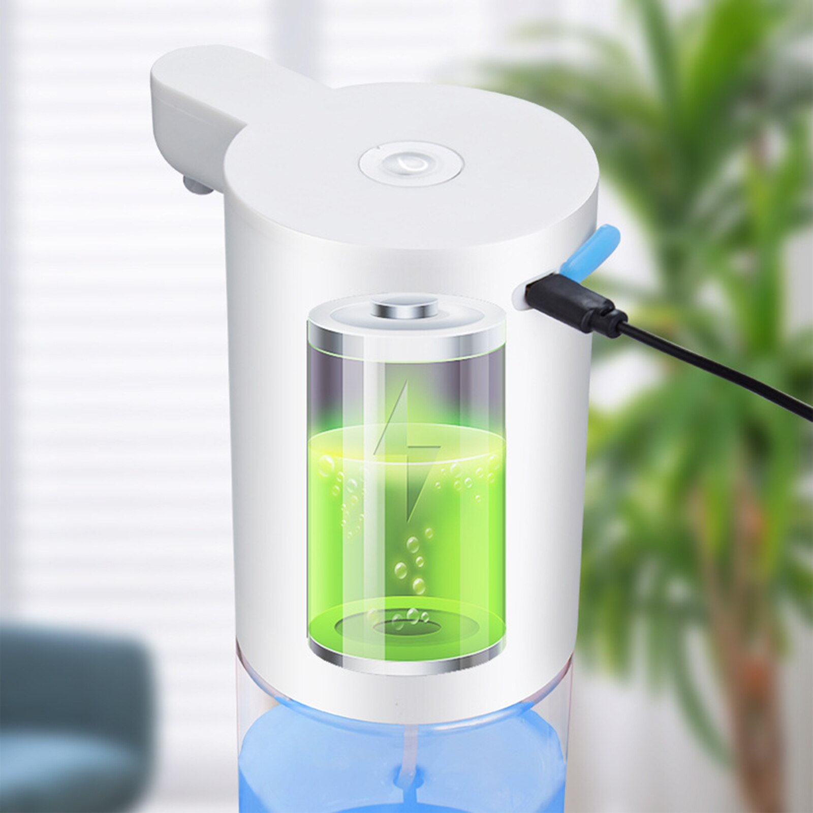 330ml Automatic Sensor Soap Dispenser Smart Children Antibacterial Hand Sanitizer Bottle for Kitchen Bathroom Supplies