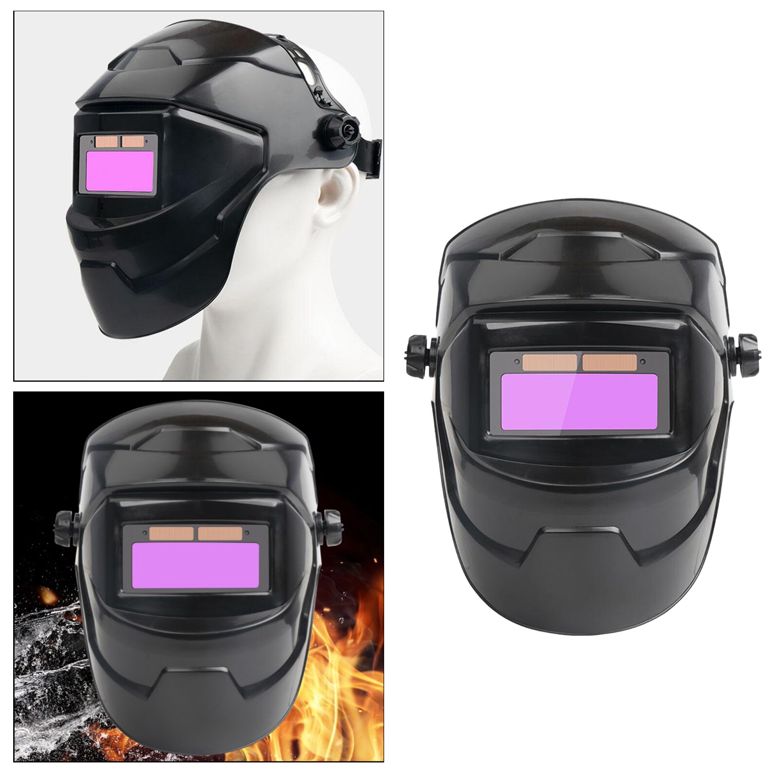 Solar Auto Darkening Welding Helmets Welding Mask Eyes Goggles for MMA MIG TIG