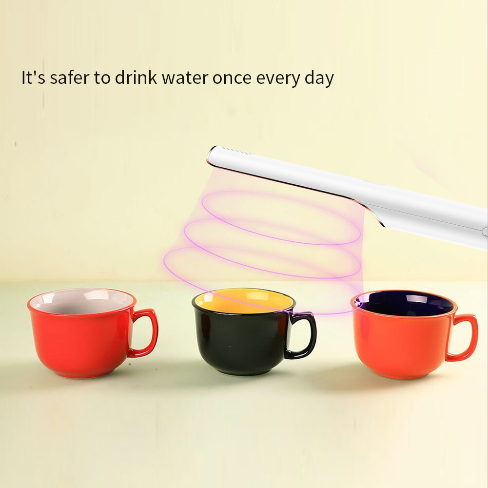 LED Light Travel Indoor Portable Ultraviolet Lamp USB Rechargeable Bathroom Easy Operate Home Office Handheld Small Kitchen