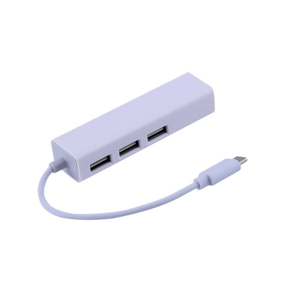 Hoge kwaliteit usb 3.1 type c usb-c meerdere 3- poorts hub met ethernet netwerk lan-adapter