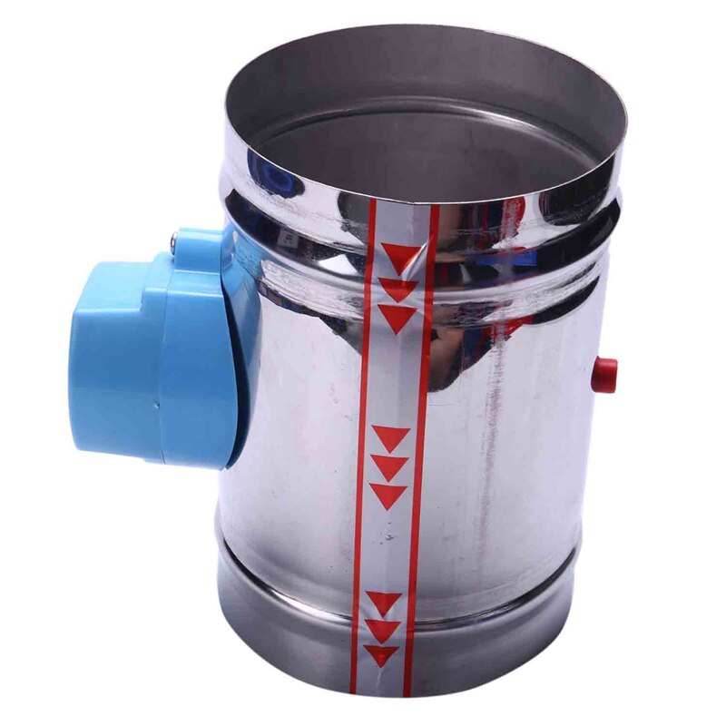 125Mm Stainless Steel Air Damper Valve HVAC Electric Air Duct Motorized Damper For 5 Inch Ventilation Pipe Valve 220V CNIM