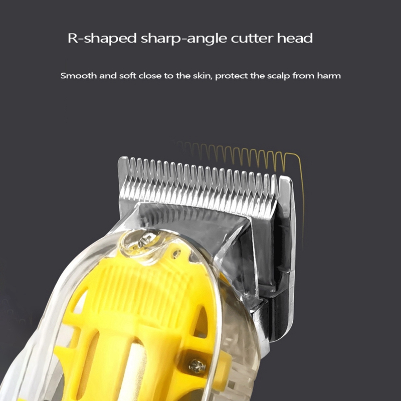 Surker SK-1609 Hair Clipper USB Rechargeable Hair Carving Clipper 4-Speed Fine-Tuning Trimmer For Men