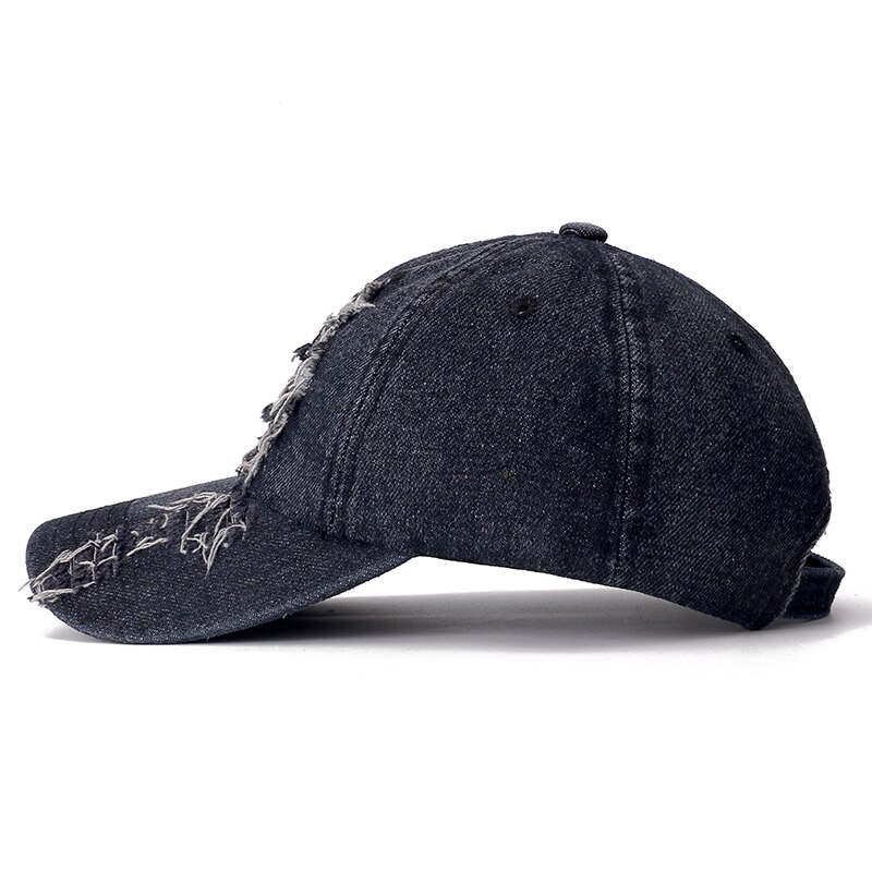 Denim Cap Gat Baseball Cap Leisure Katoenen Cap Voor Mannen En Vrouwen Outdoor Sport Streetwear Hoed Cap