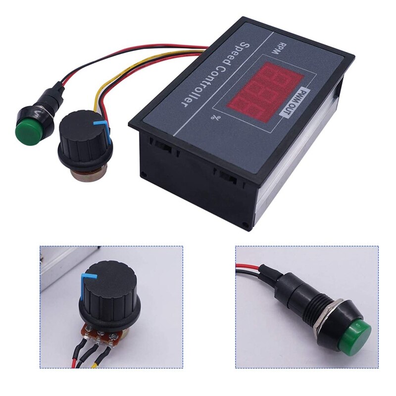 120W Getriebemotor 30K – 45 U/min, Einstellbare Geschwindigkeit, Großes Drehmoment, Für Verpackung & Druck