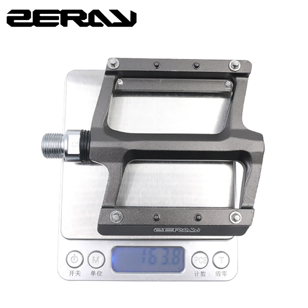 Pedales Plegables Para Bicicleta - Aleación De Aluminio, Picos Antideslizantes, Compatibles Con MTB Y Carretera