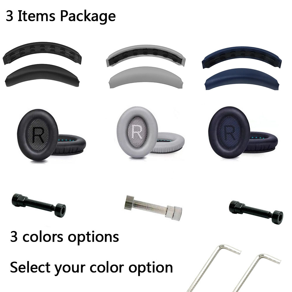 Originele Hoofdband Scharnier Swivel voor Bose QC35 Draadloze Hoofdtelefoon Reparatie Onderdelen Vervanging Earpad van QC 35 & 45