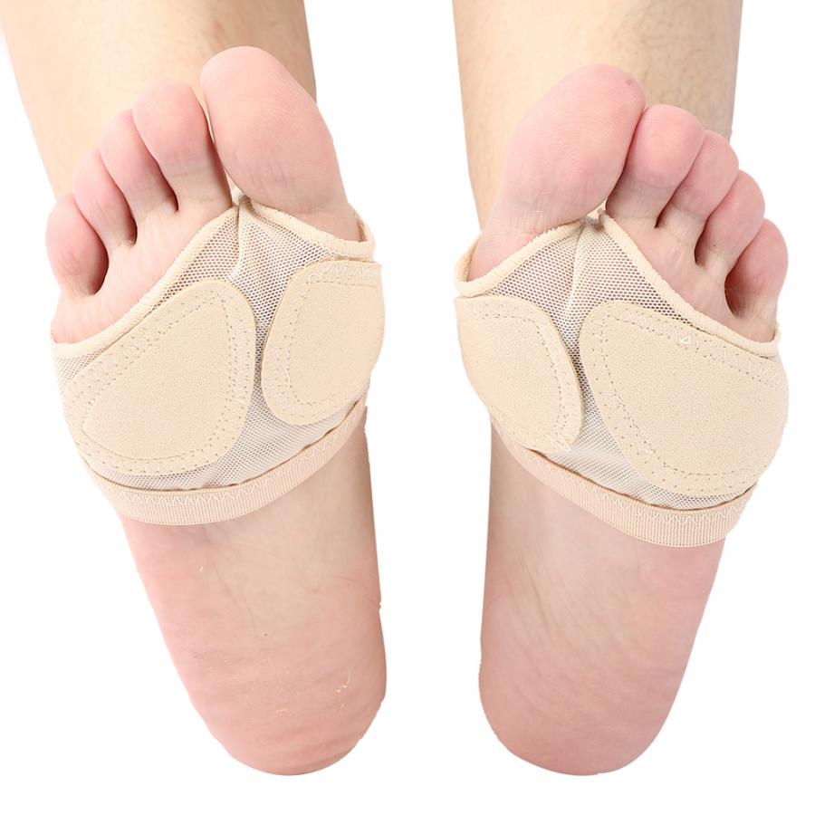 1 paar Dans Poot Pads Schoenen Voet Thong Toe Poot Pad Ballet Dans Voorvoet Half Beschermende Schoenen Fitness Sport Voorvoet pad