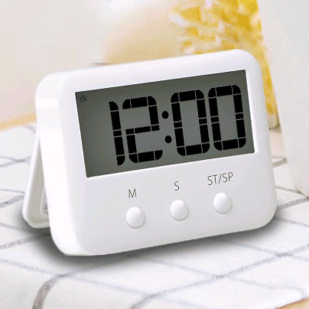 Portable Kitchen Timer Clock for Kitchen Bedroom Office Decor