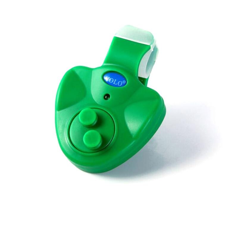 Fishing Bite Alarm Fishing Portable Electronic LED Light Fish Bite Sound Alarm Bell Clip On Fishing Rod Black Tackle Fishing
