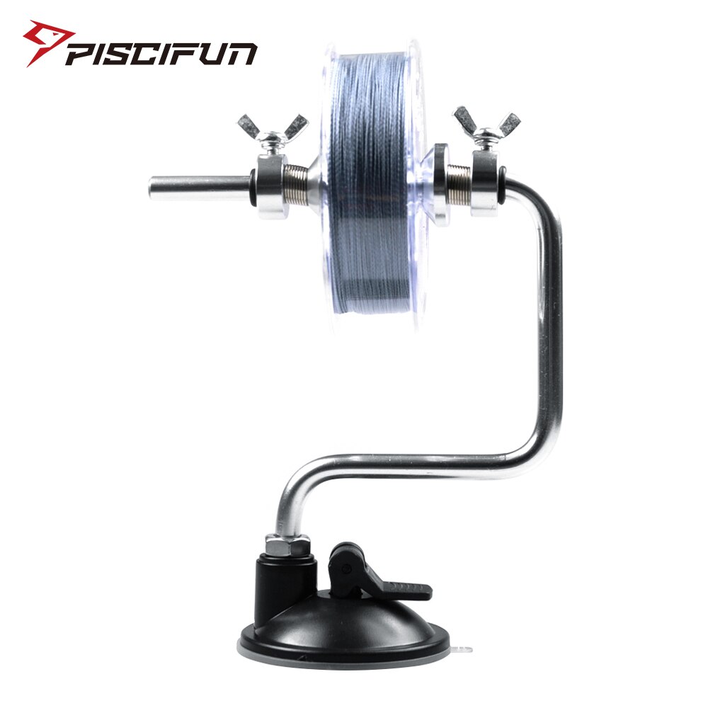 Piscifun Lightweight Portable Fishing Line Winder Spooler Aluminum Machine Baitcasting Spinning Reel Spooling Station System