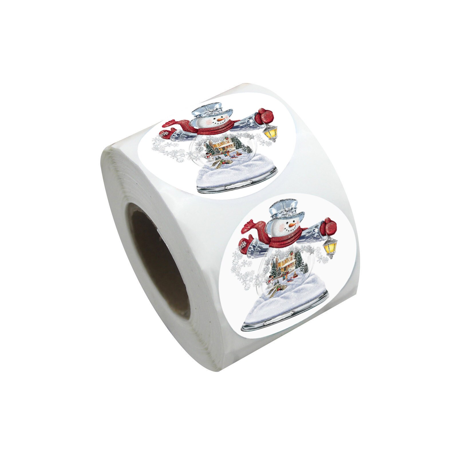 Christmas Sticker Snowman Sticker Party Decoration Sticker Wrapping Envelope Card Label Sealing Decor: B