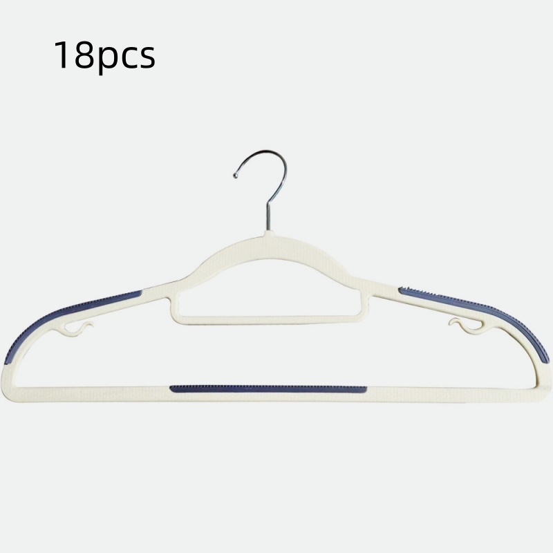 Plastic kleerhanger antislip volwassen thuisgebruik kledingkasthanger voor slaapkamer balkon drogen kledingrek: MULTI