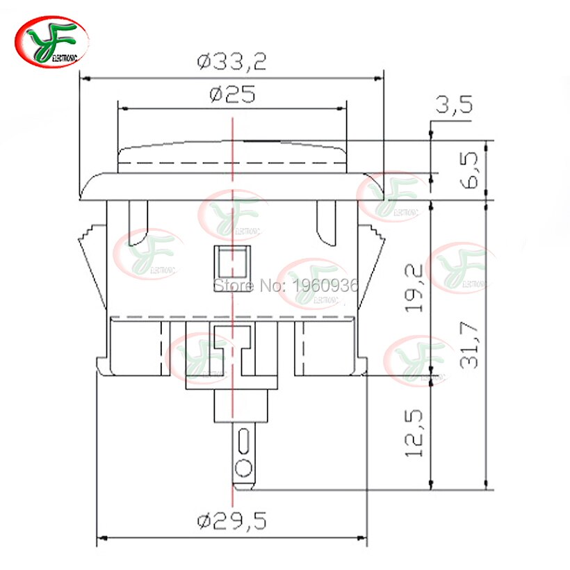 8 stks Originele sanwa Rocker 30mm knop drukknop OBSF-30 Arcade drukknop geen lawaai