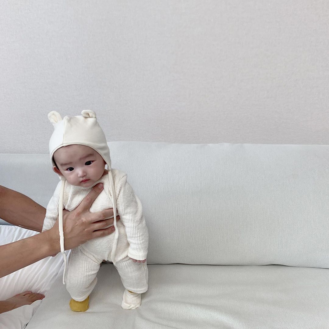 Herfst baby jongens romper baby engelenvleugel kruipkleding baby katoenen lange mouw jumpsuit peuter meisje romper