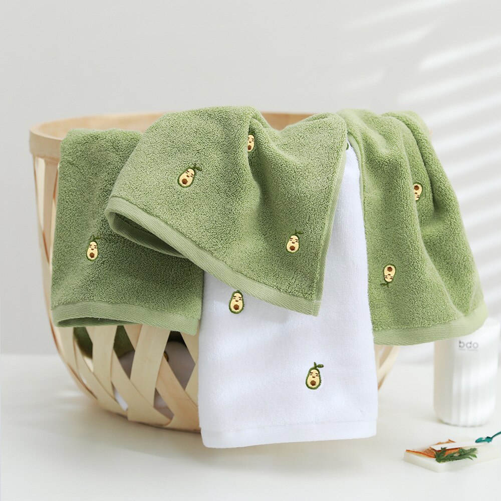 Handdoeken Voor Volwassenen Droog Haar Wassen Gezicht Handdoek Avocado Microfiber Zachte Absorberende Badkamer Grote Sneldrogende Katoen Dikke Badhanddoeken