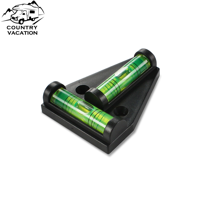 RV T niveau transversal contrôle bulle niveaux à bulle multi-usages 2 voies bulle niveaux pour caravane camping-car remorques trépieds