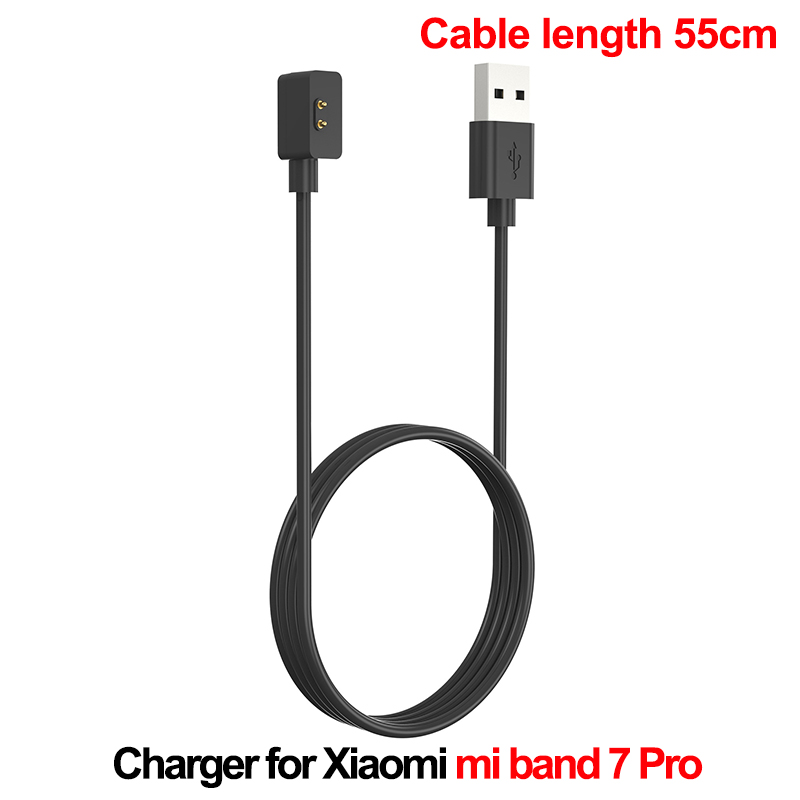 USB-Ladekabel für Xiaomi Mi Band 7 6 5 4 3 2 Magnetische Ladegeräte für Xiaomi Mi Band 7 Profi Ladegerät Tragbares USB-Ladegerät: Dunkelgrau