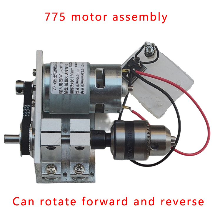 895/775/795 DC Motor, Lathe Assembly Spindle, High Torque, Bead Lathe, Forward and Reverse: Gold