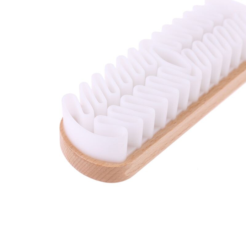 Decontamination Brush D-type Suede Leather Velvet Snow Boots Shoes Cleaning Brushes Water-free Convenient Shoe Care Maintenance