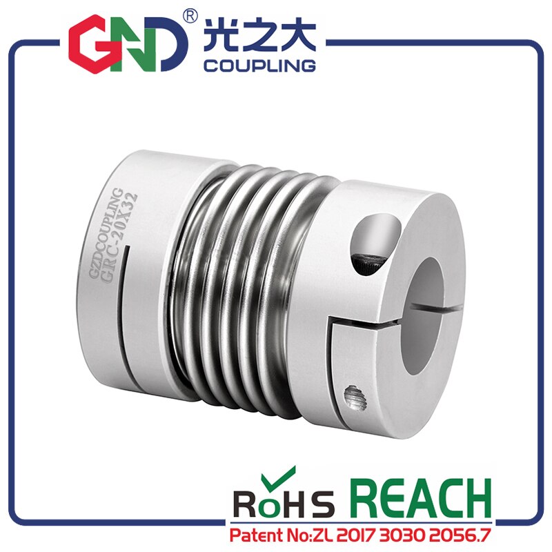 D65mm l81mm balgkoppelingsklem serie koppelingsas 8mm voor servomotor aluminiumlegering askoppeling