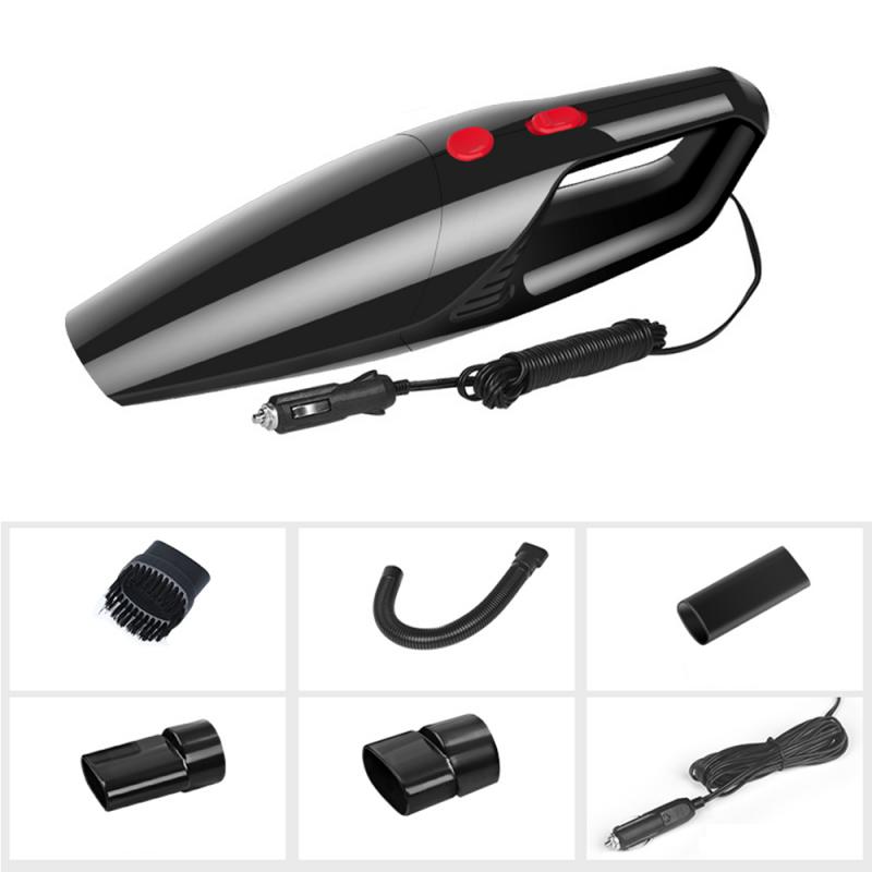 Mini Car Vacuum Cleaner Portable Chargeable Handheld Powerful Suction Auto Vacuum Cleaner For Car Interior Seat Home Cleaning
