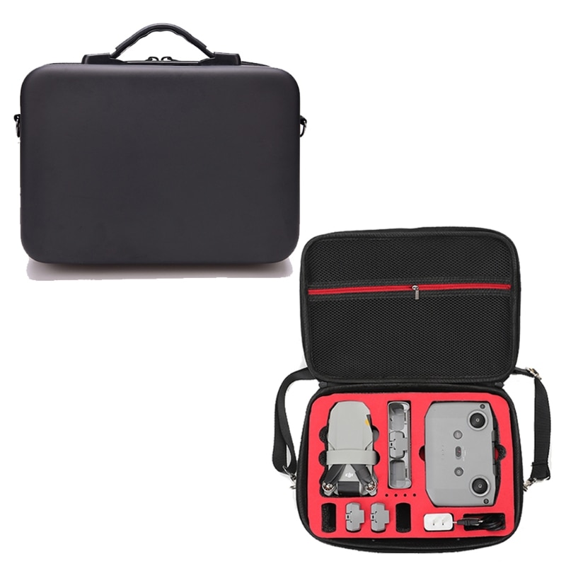 Schokbestendig Waterdicht Pu Opbergtas Reizen Draagtas Beschermende Doos Voor-Dji Mini 2 Drone Accessoires G99B