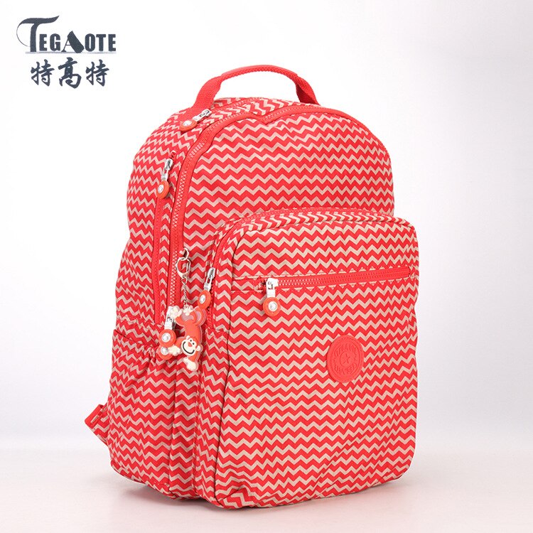 TEGAOTE Women Backpack for Teenage Girls Nylon Backpacks Mochila Feminina Female Travel Bagpack Schoolbag Sac A Dos