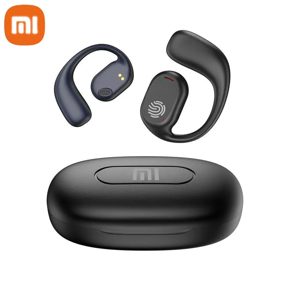 Original xiaomi condução óssea fones de ouvido bluetooth fones sem fio com microfone esportes alta fidelidade jogo