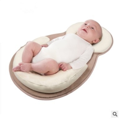 Fødselstid spædbarn korrekt anti-migræne spædbarn pude sovepude ding wei zhen baby pude anti-overløb mil
