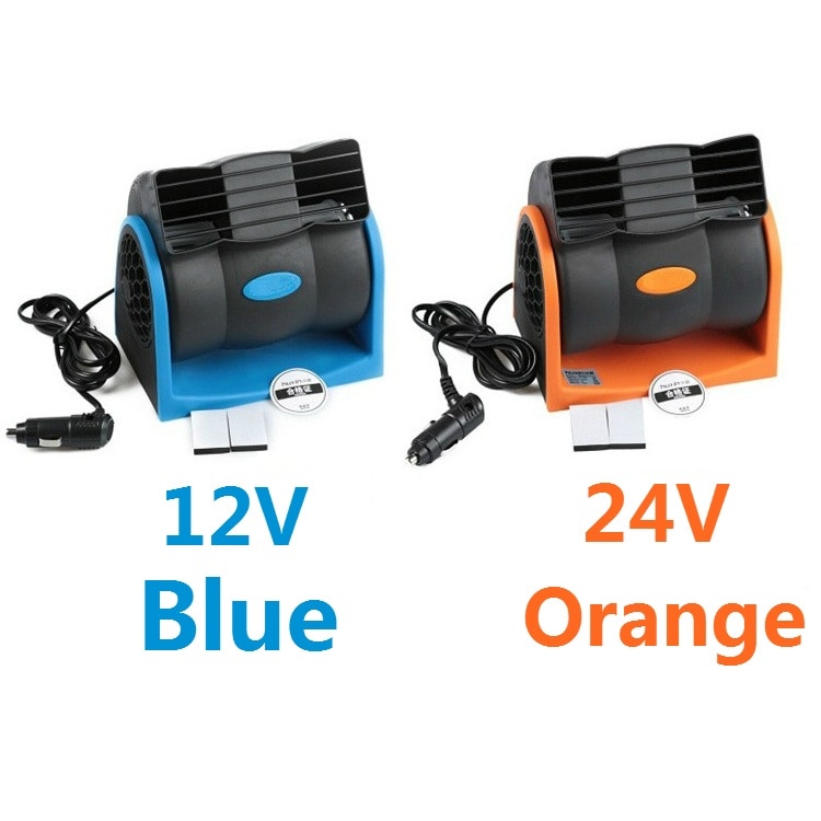 12V Portable Car Air Cooler Fan Automotive Mobiele Vehicle Ventilator Conditioner Low Noise Refrigeration Turbine Fan Radiator