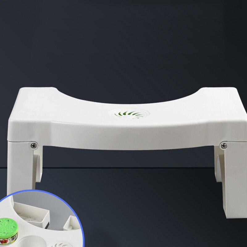 Foldable Squatting Stool Non-Slip Toilet Footstool Anti Constipation Stools Toilet Squat Artifact Folding Toilet Stool