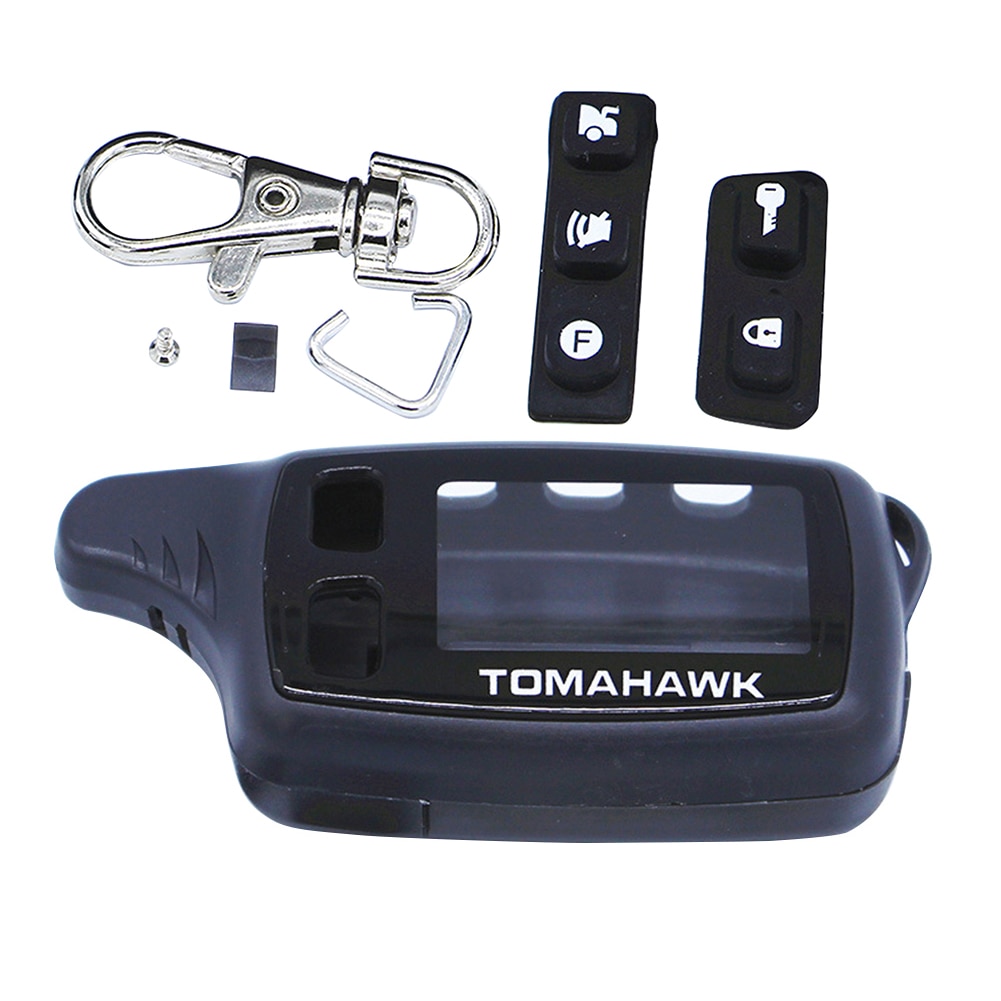 Case Sleutelhanger Voor Russische Twee Weg Auto Alarm Tomahawk TW9010