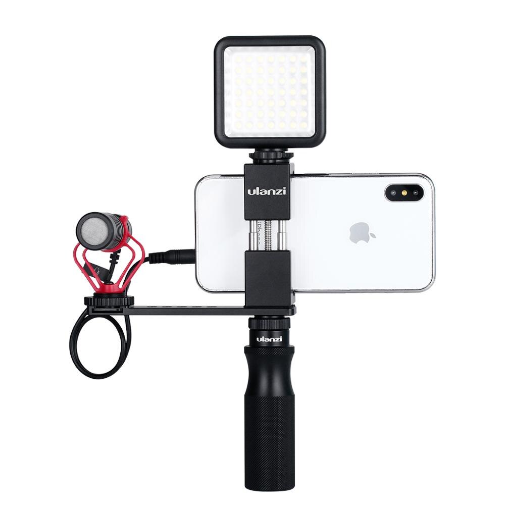 Ulanzi U-40 Camera Grip - 1/4" Screw Mount - Cold Shoe Adapter - for Microphone, LED Light, Vlogging Kits