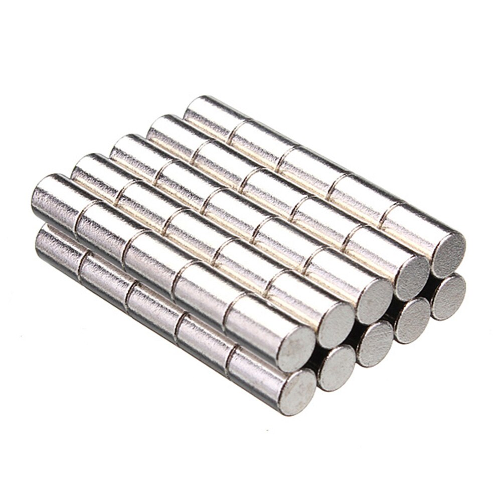 50 stuks 4x6mm N52 Super Sterke Cilinder Blokken Zeldzame Aarde Neodymium Magneten