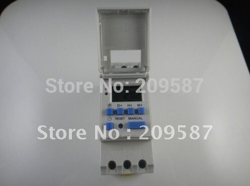 AC 220V-240V Digital LCD Power Programmable Timer Time Switch Relay 16A