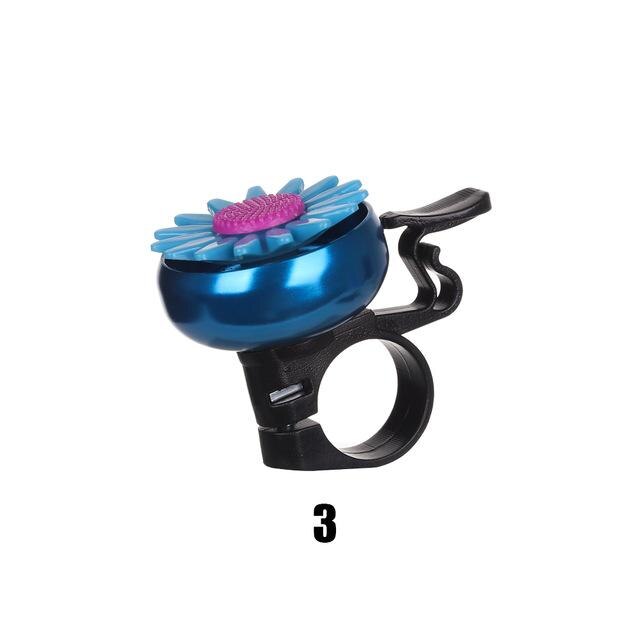 Kids Funny Bicycle Bell Horns Bike Daisy Flower Children Girls Cycling Ring Alarm for Handlebars Multi-color: 3