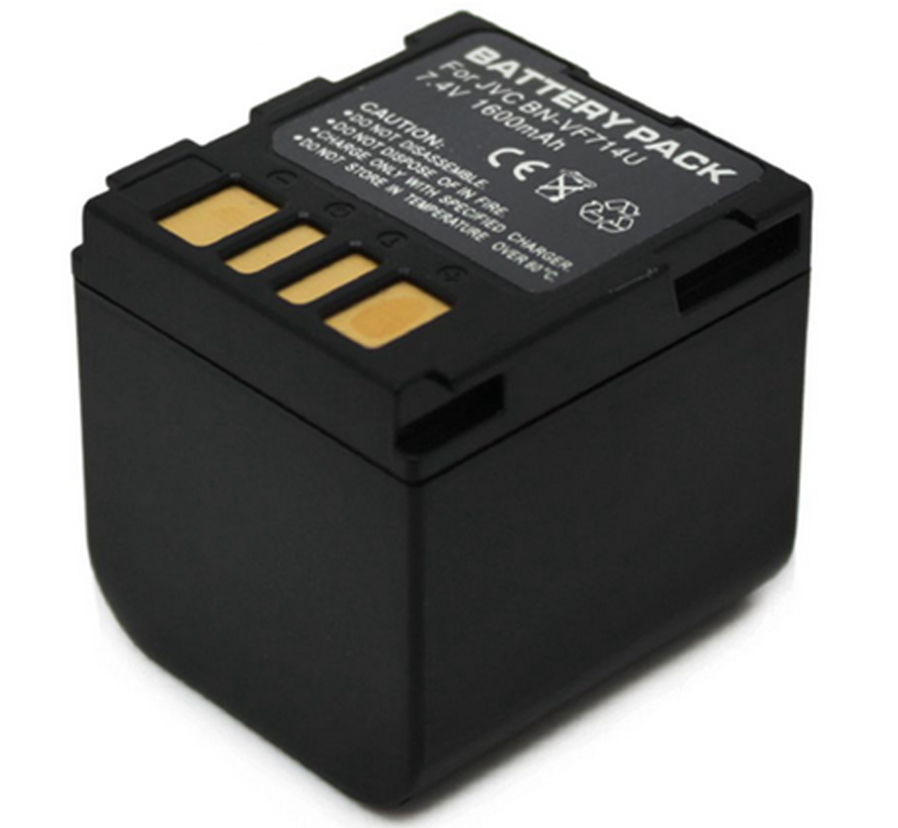 Battery Pack for JVC Everio GZ-MG40U, GZ-MG40, GZ-MG50, GZ-MG57, GZ-MG67, GZ-MG70, GZ-MG77, GZ-MG505,GZ-MG505U Digital Camcorder: 1x BN-VF714 Battery