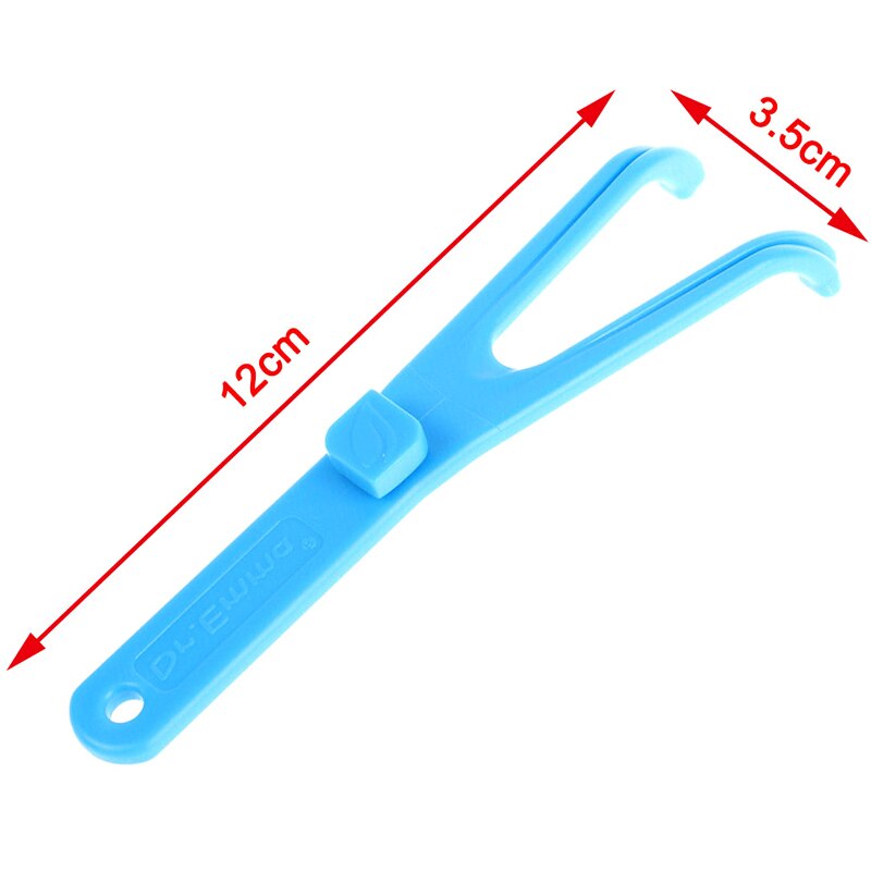 8 Pcs Y-shape Floss Holder Floss Interdental Cleaner Tooth Tool Aid Pick Teeth SMR88