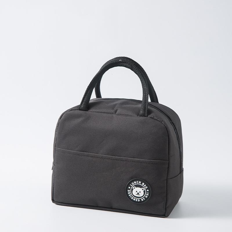 Draagbare Lunch Tas Thermische Geïsoleerde Lunch Box Tote Koeler Handtas Bento Pouch Diner Container School Voedsel Opslag Zakken: 03
