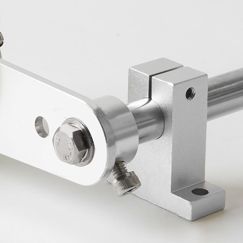 Encoderhalterung, Aluminium-Polyurethan, industrielles Encoder-Rad, Messrad, 40/50/60 mm, Aluminium-Encoder-Montagehalterung