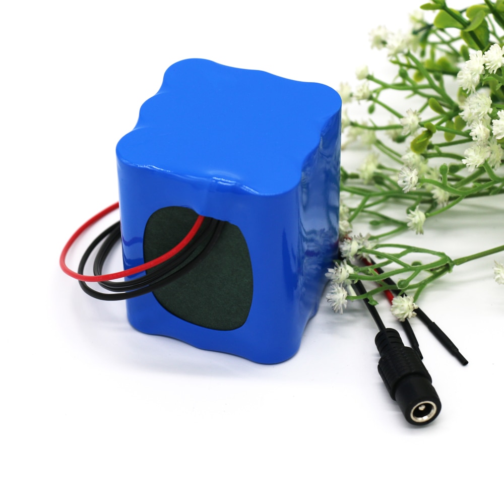 KLUOSI 12V Battery 3S3P 11.1V /12.6V 7500mAh 18650 Lithium-ion Battery Pack with 5A BMS for LED Lamp Light Backup Powe Etc