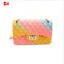 Women Jelly Shoulder Bag PVC Messenger Bag Chain Handbag Crossbody Bags: C Large