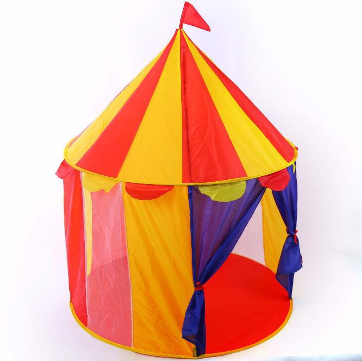 Børnetelt legetøj cirkus mongolsk yurt hus prinsesse prins slot paradis hus legetent