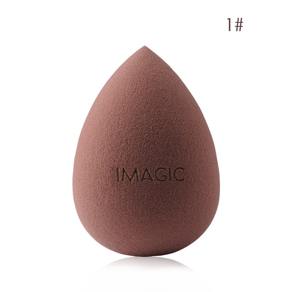 Imagic ovo seco e molhado não-látex, água de imersão torna-se maquiagem base cosmética esponja beleza pó: 1