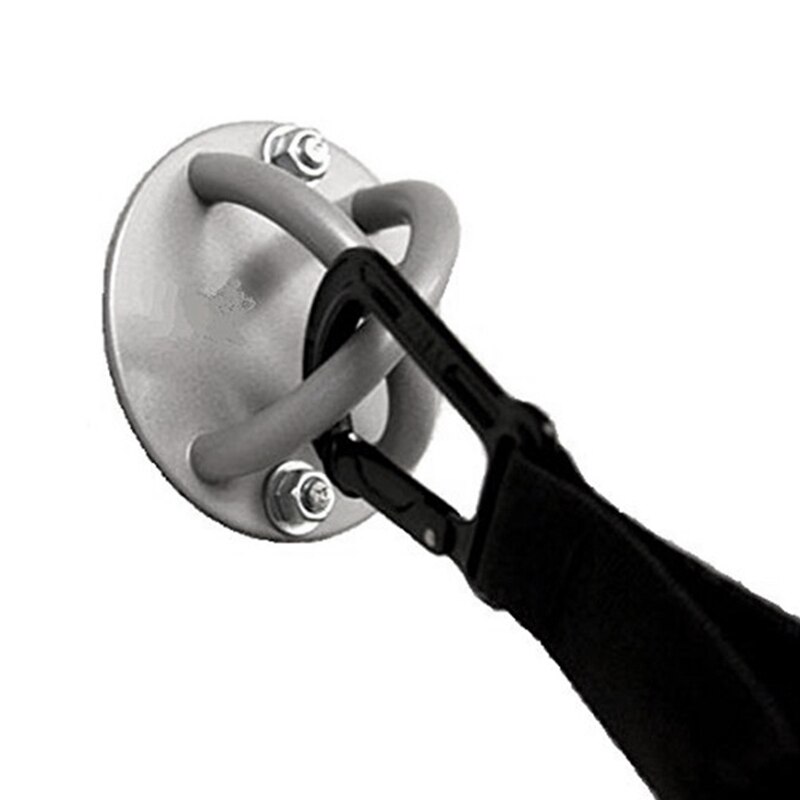 Ceiling Hanging Bracket Yoga Hanging Tension Band with Rope Installation Fixing Plate Wall Buckle