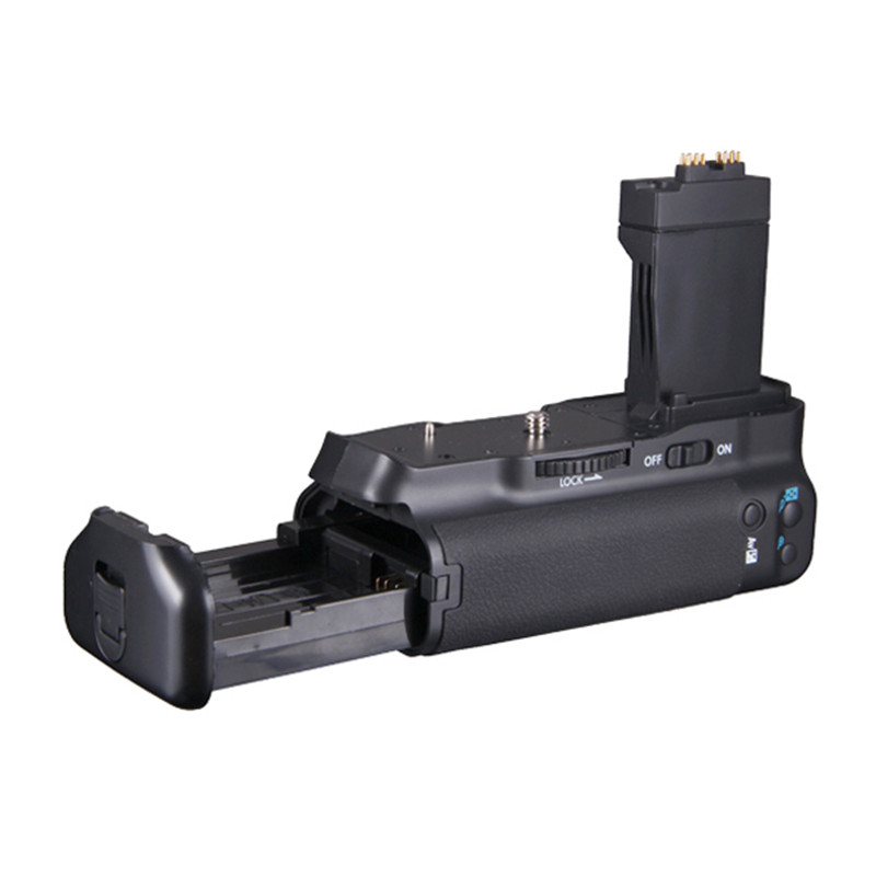 Meke Verticale Camera Battery Grip Pack Voor Canon Eos 550D 600D 650D T4i T3i T2i Als BG-E8 Bettery grip